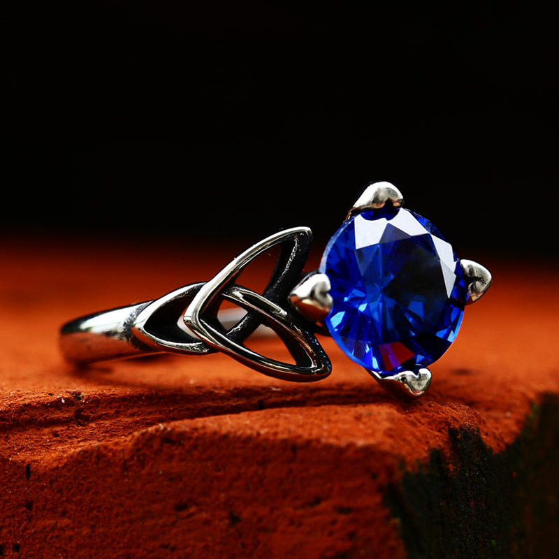 Retro Fashion Simple Titanium Steel Ring