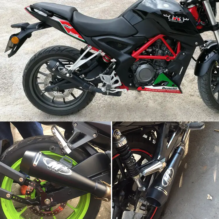 Motorcycle Modification Accessories Large Displacement M4 Exhaust Pipe Universal