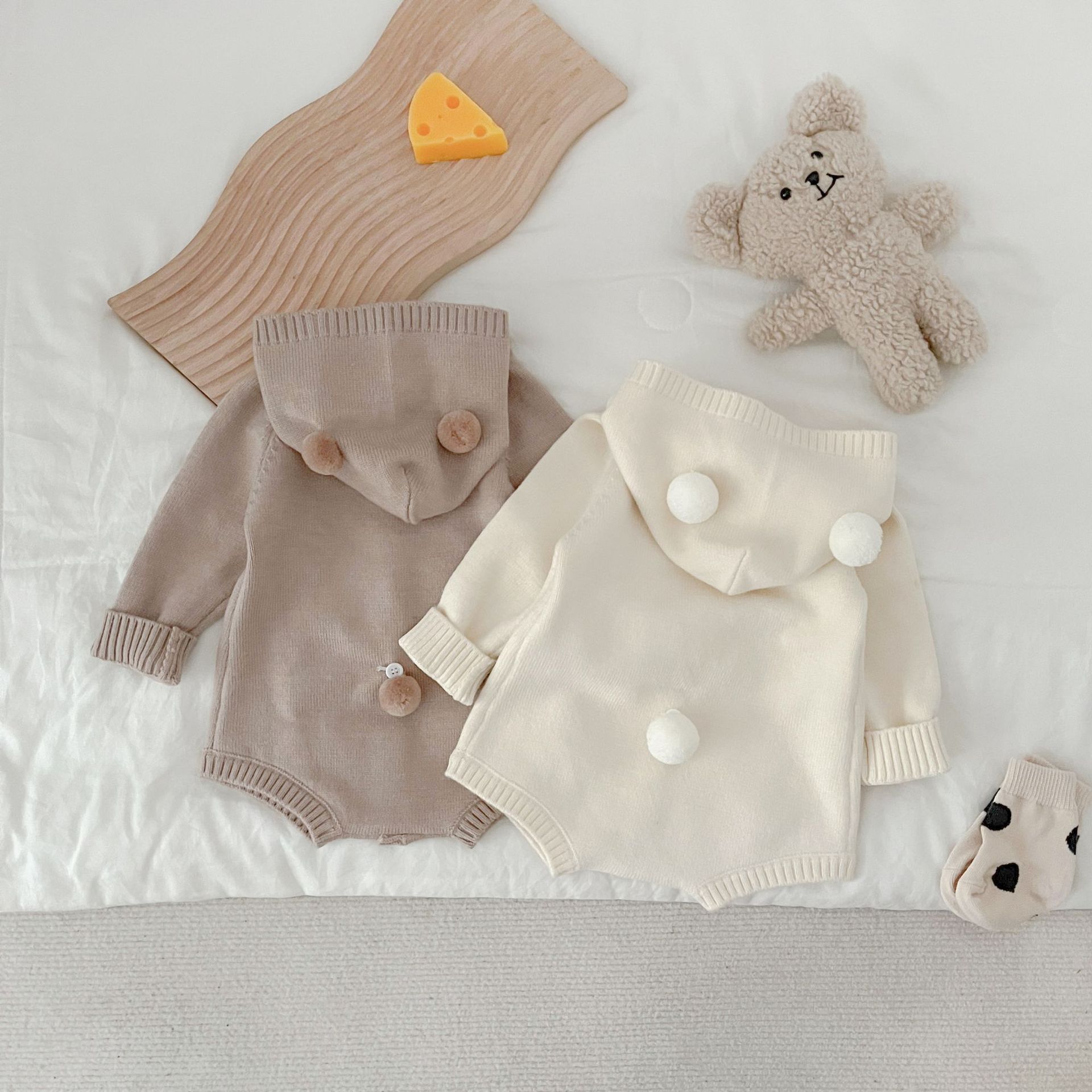 Cute Children's Knitted Wool Jumpsuit