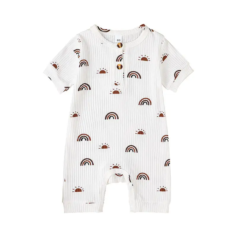 Summer New Short Sleeves For Baby And Infants Rompers Jumpsuit