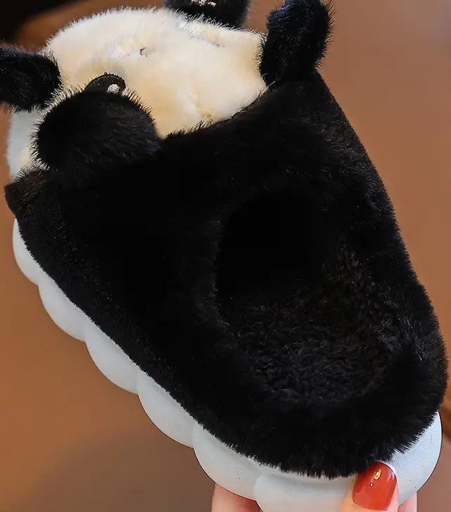 Children's Cotton Slippers Boys' Home Wear Plush