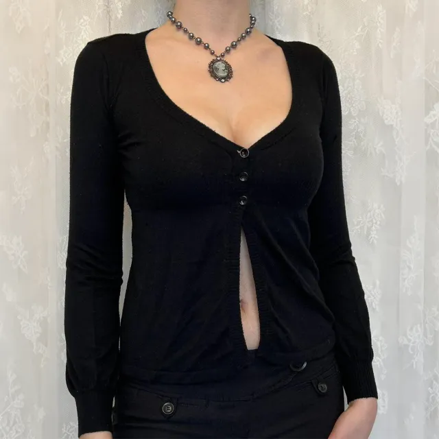 Cool Long Sleeve Sweater Woolen Black - Shop at LoveMi