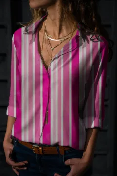 Fashion Digital Printing Long-sleeved Shirt Love - Nz2401212 - View 1