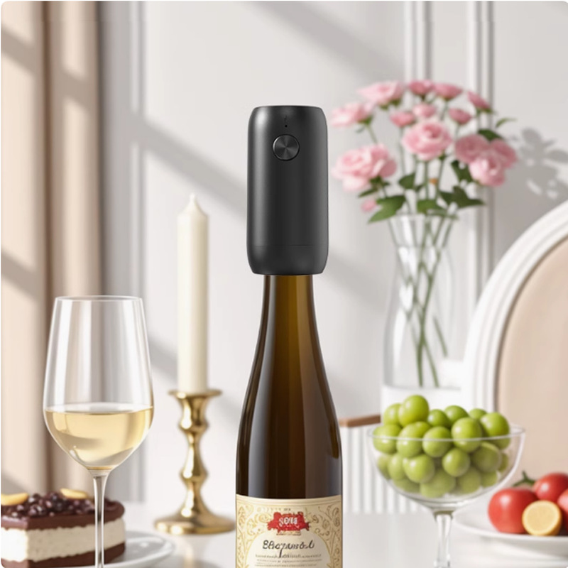 Intelligent Electric Wine Vacuum Plug Creative Automatic Sealing Bottle Cap