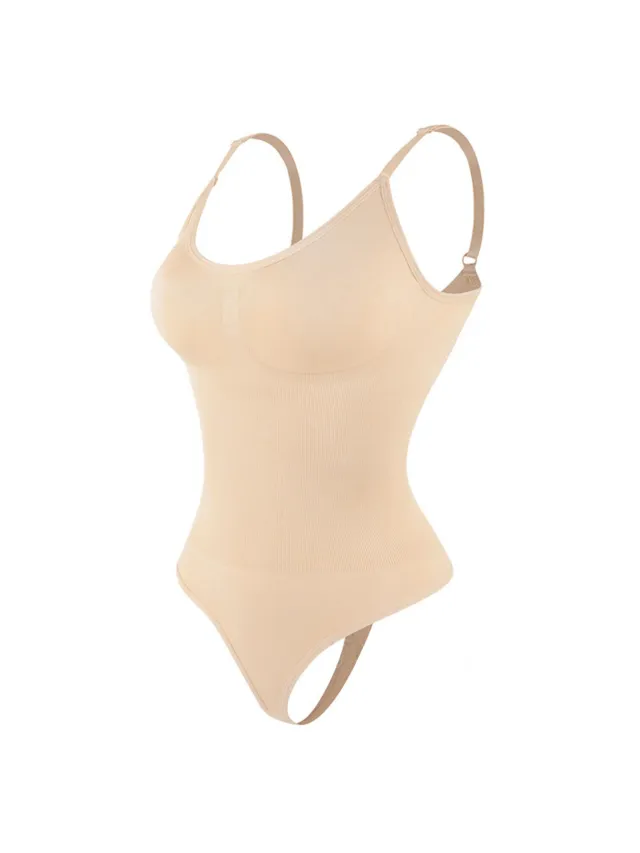 Popular Women's Backless Seamless Camisole Bottoming Tights Skin Color L Xl 1Pcs - Shop at LoveMi