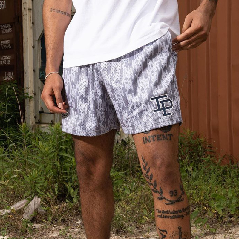 Title 8, New Mens Casual Shorts Muscle Sports Mesh Brea...