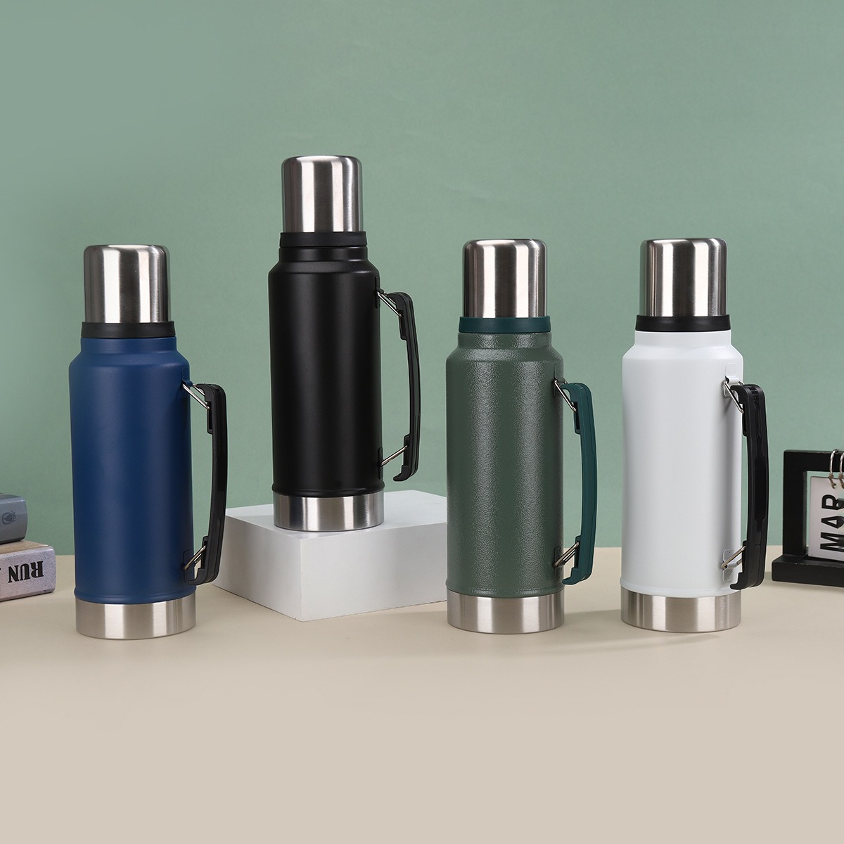 304 Stainless Steel Thermal Flask Large-Capacity Vacuum Insulated Mug