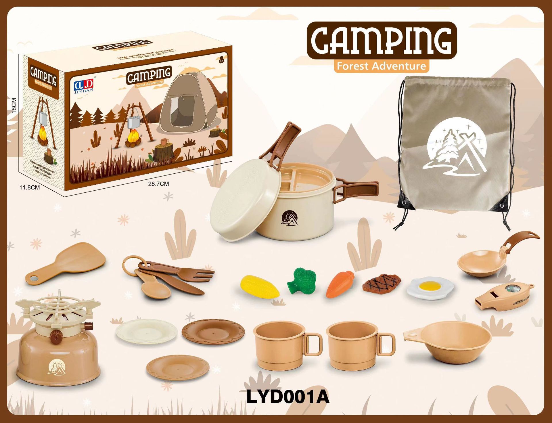 Mountain Stove 22PCS