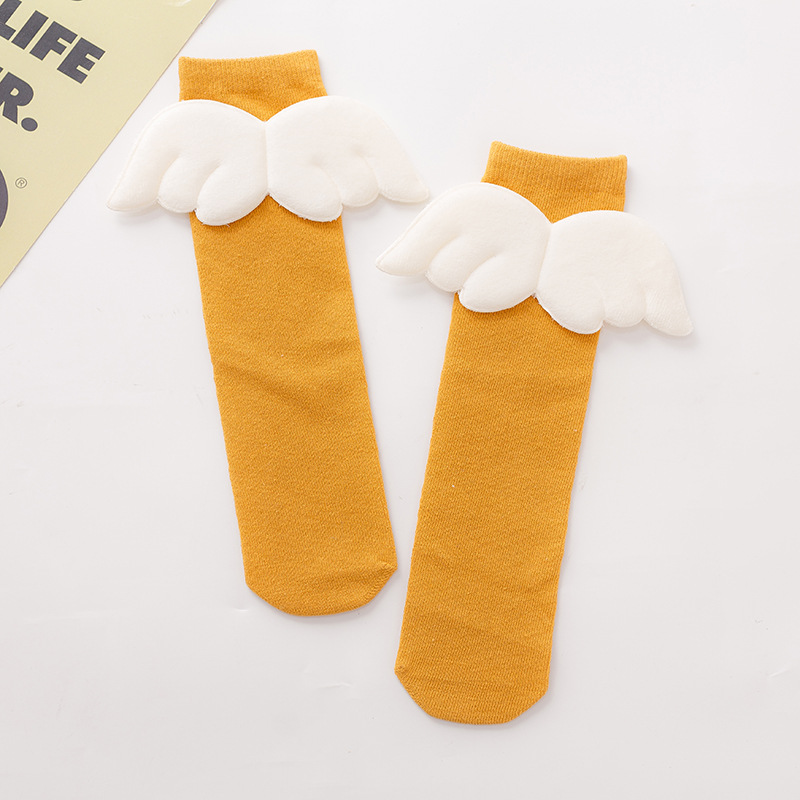 Girls' Winged Knee-High Socks