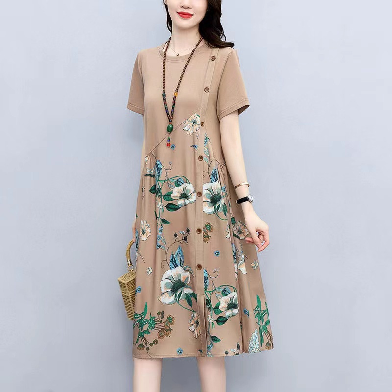 Relaxed-fit Casual A-line Skirt For Women