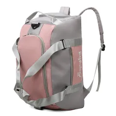 New Men's And Women's Travel Large Capacity Backpack - Grey - View 1