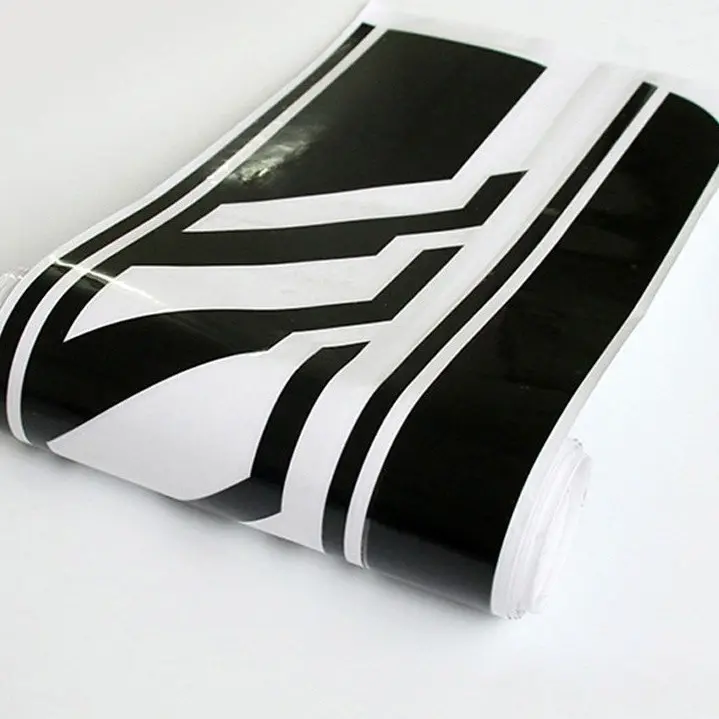 Striped Personality Car Decal Body Sticker Garland