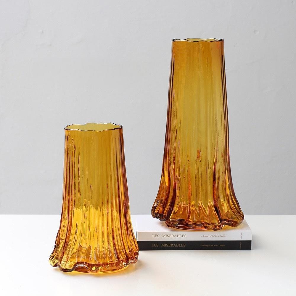 Modern Home Decor Creative Tree Root Glass Vase Art Flower Arrangement Ornament