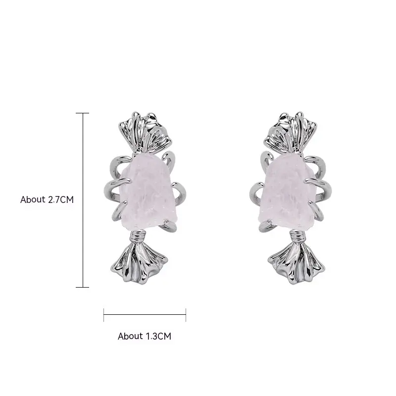 Original Metal Rose Series Earrings