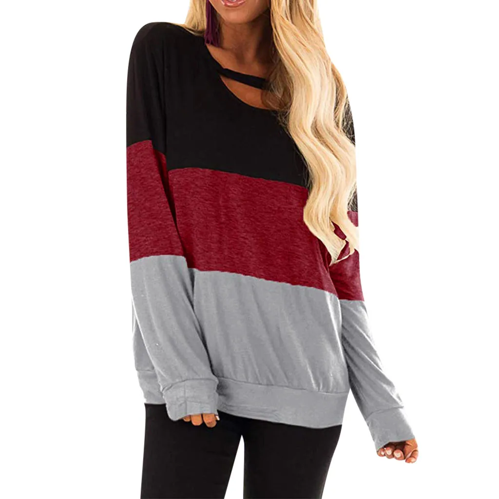 Title 3, Round neck long sleeve top