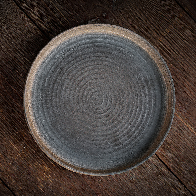 Stoneware Round Tray