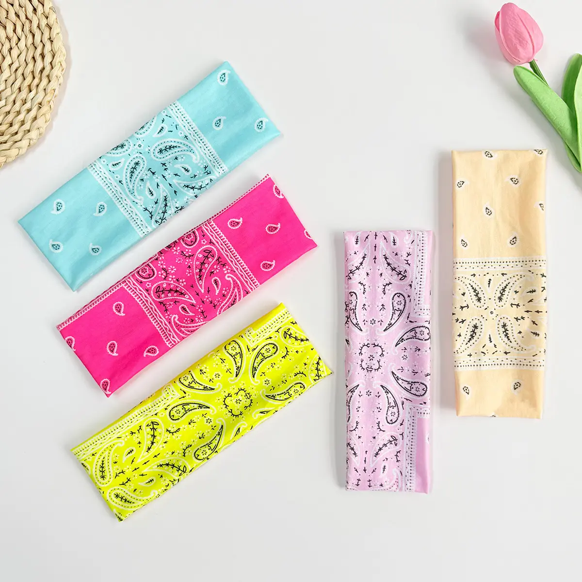 European And American Bohemian Cashew Pattern Headband