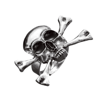 Halloween Skull Pirate Adjustable Opening Ring