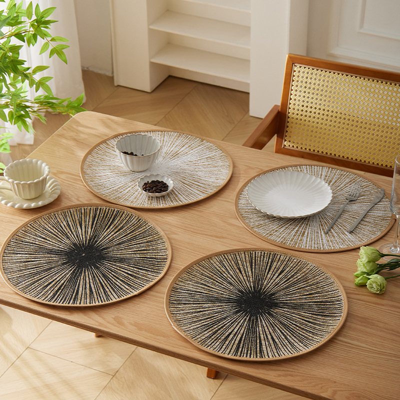 Patterned Jute Placemats