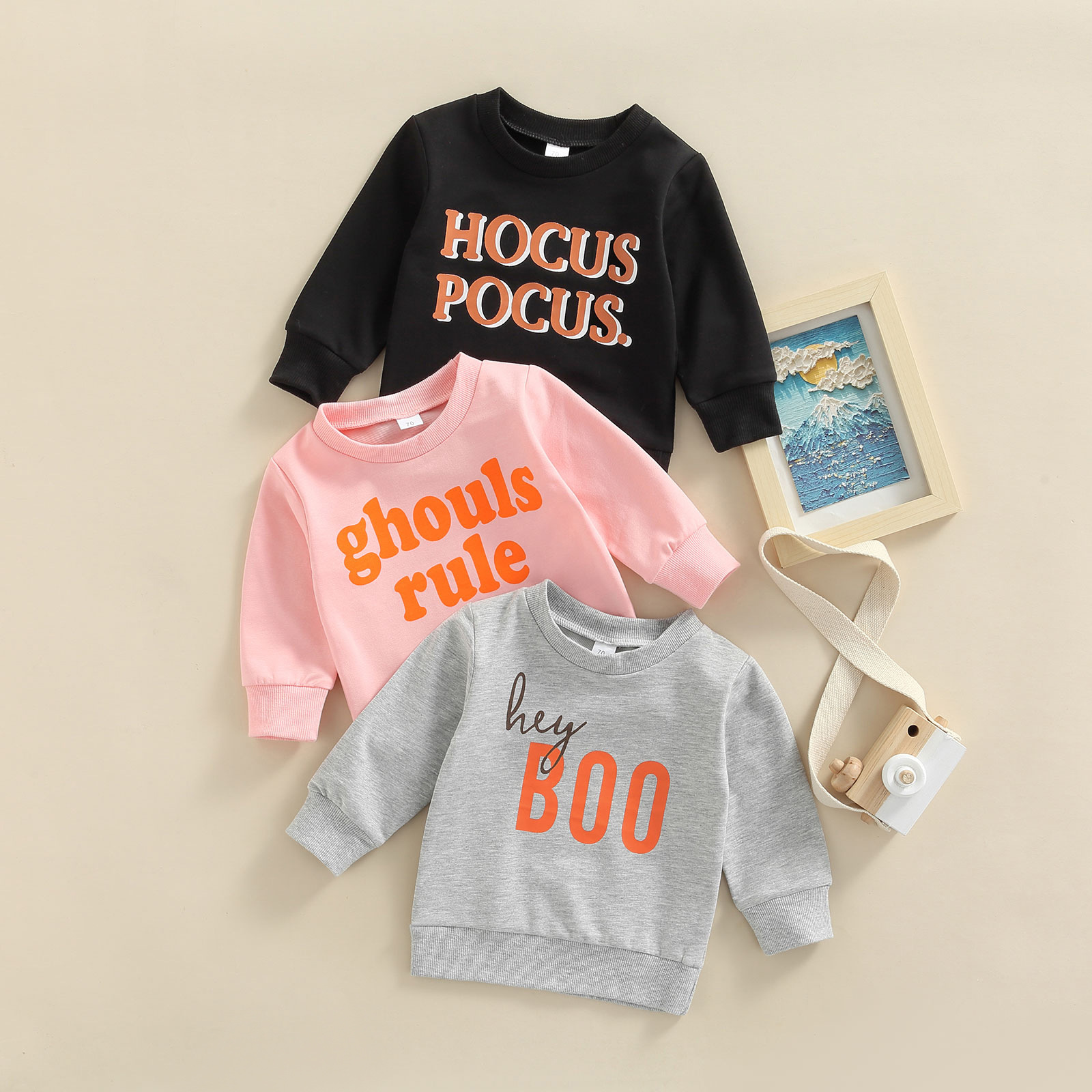 Title 1, Childrens Sweater Boys And Girls Letter Printi...