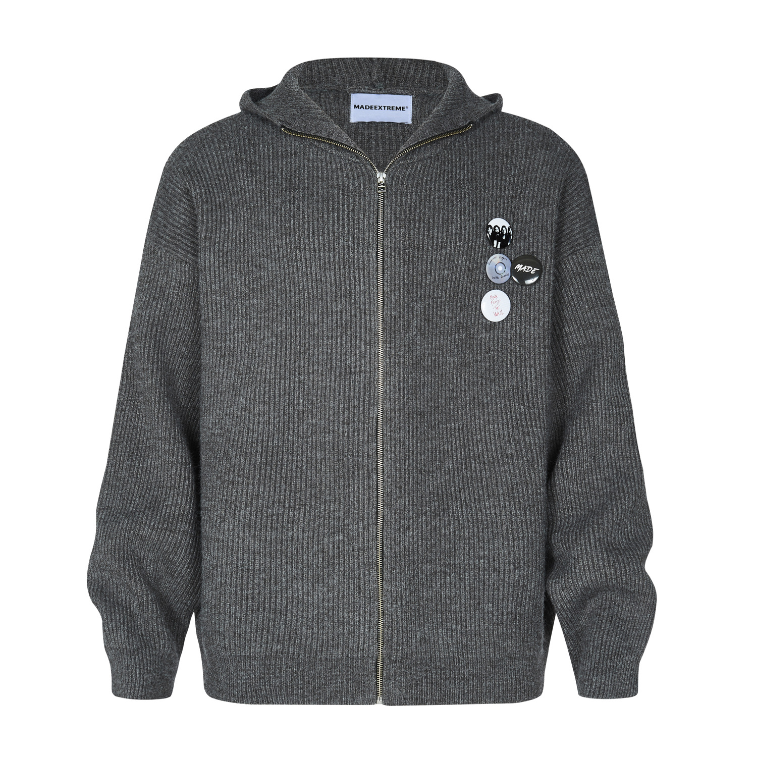 Turtleneck Zipper Knitwear For Men And Women