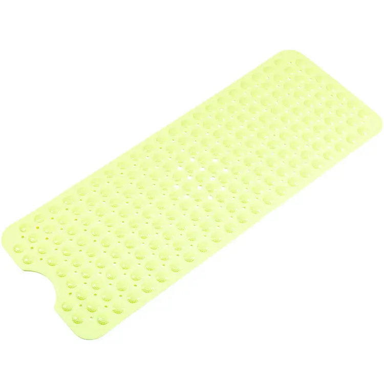 Lengthened Strip Bathroom Non-slip Mat Lengthened Bathtub Foot Mat Shower Mat With Suction Cup
