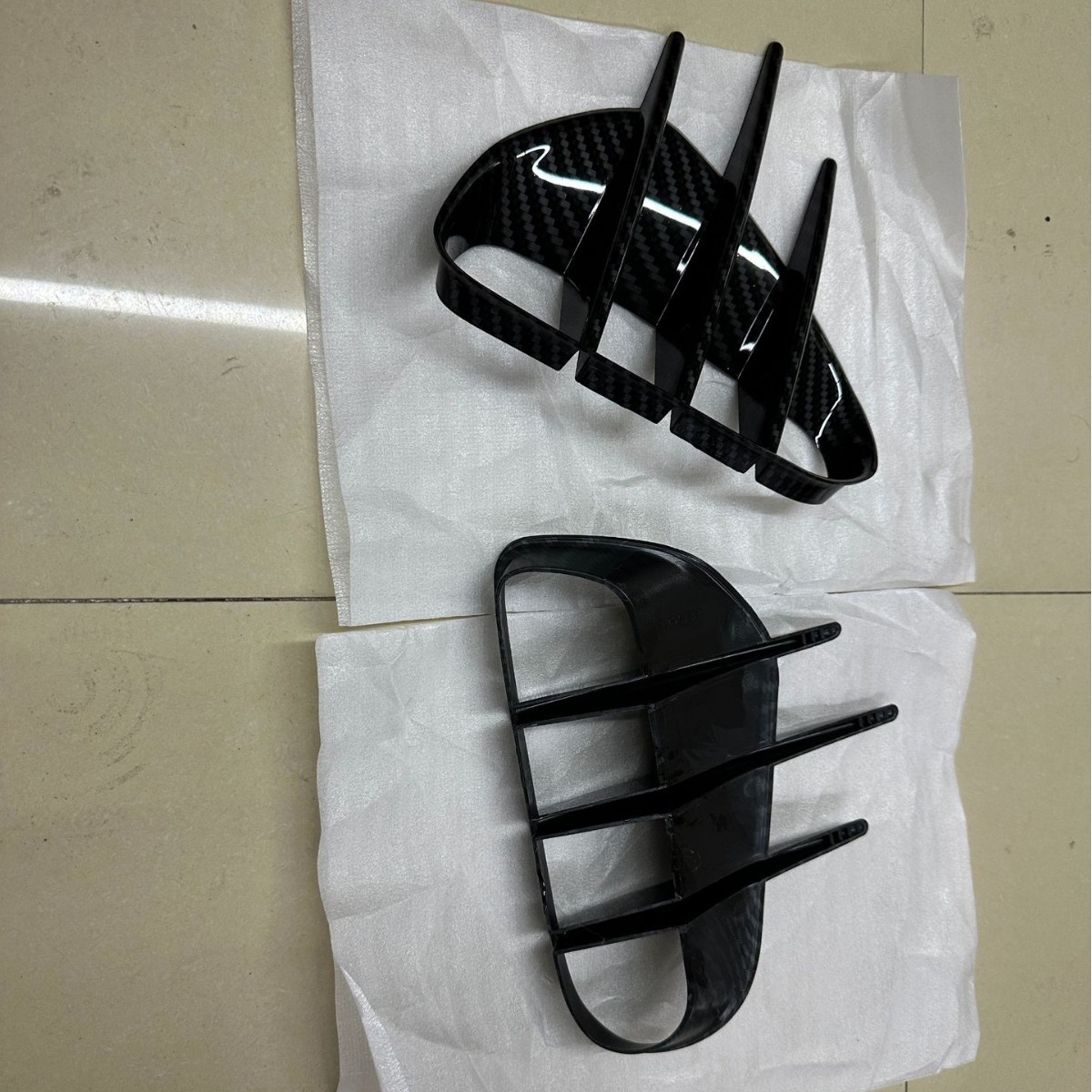Front And Rear Bumper Side Vent Grille Decorative Cover