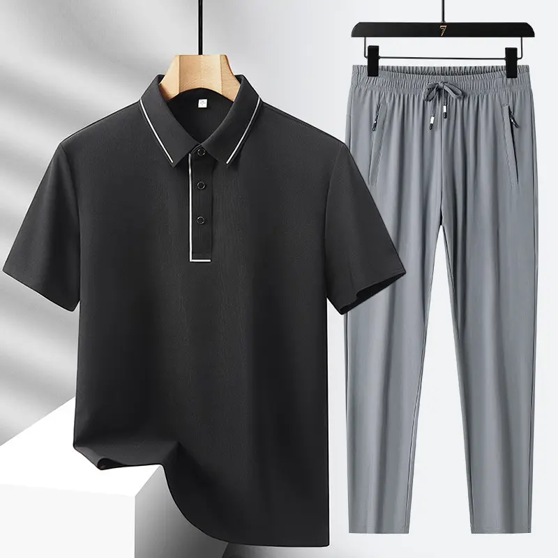 Men's Light Luxury High-end Ice Silk Seamless