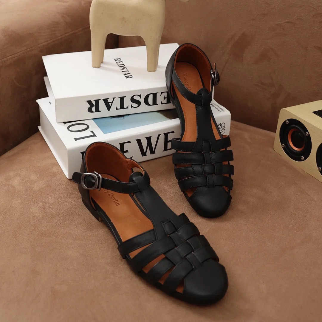 Baotou Sandals Women's Summer Vintage