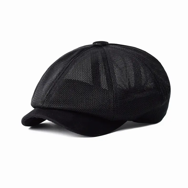 Mesh Breathable Thin Octagonal Cap Men and Women Advance