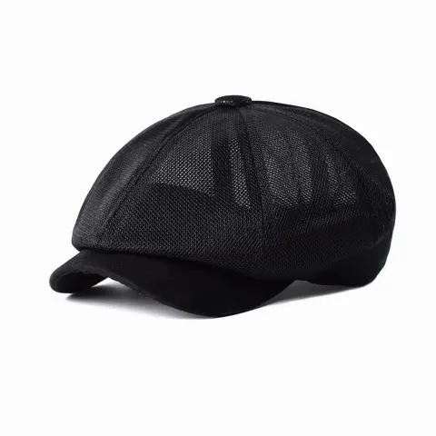 Mesh Breathable Thin Octagonal Cap Men and Women Advance