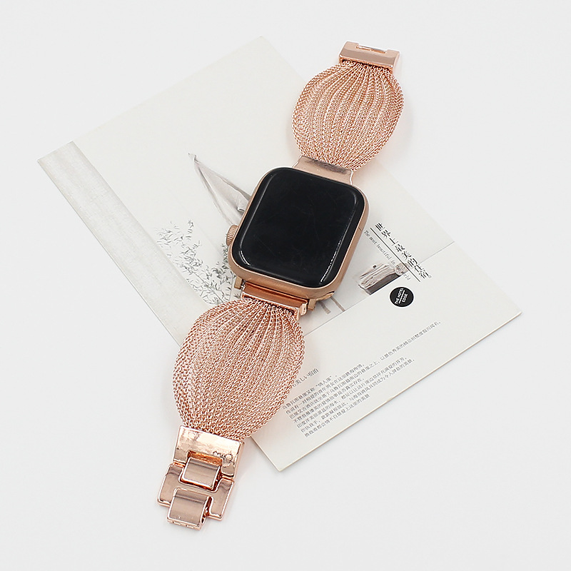 Smart Watch Stainless Steel Metal Bracelet Strap