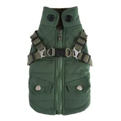 Pet Supplies Chest Back Zipper - Dz278 Army Green - View 1