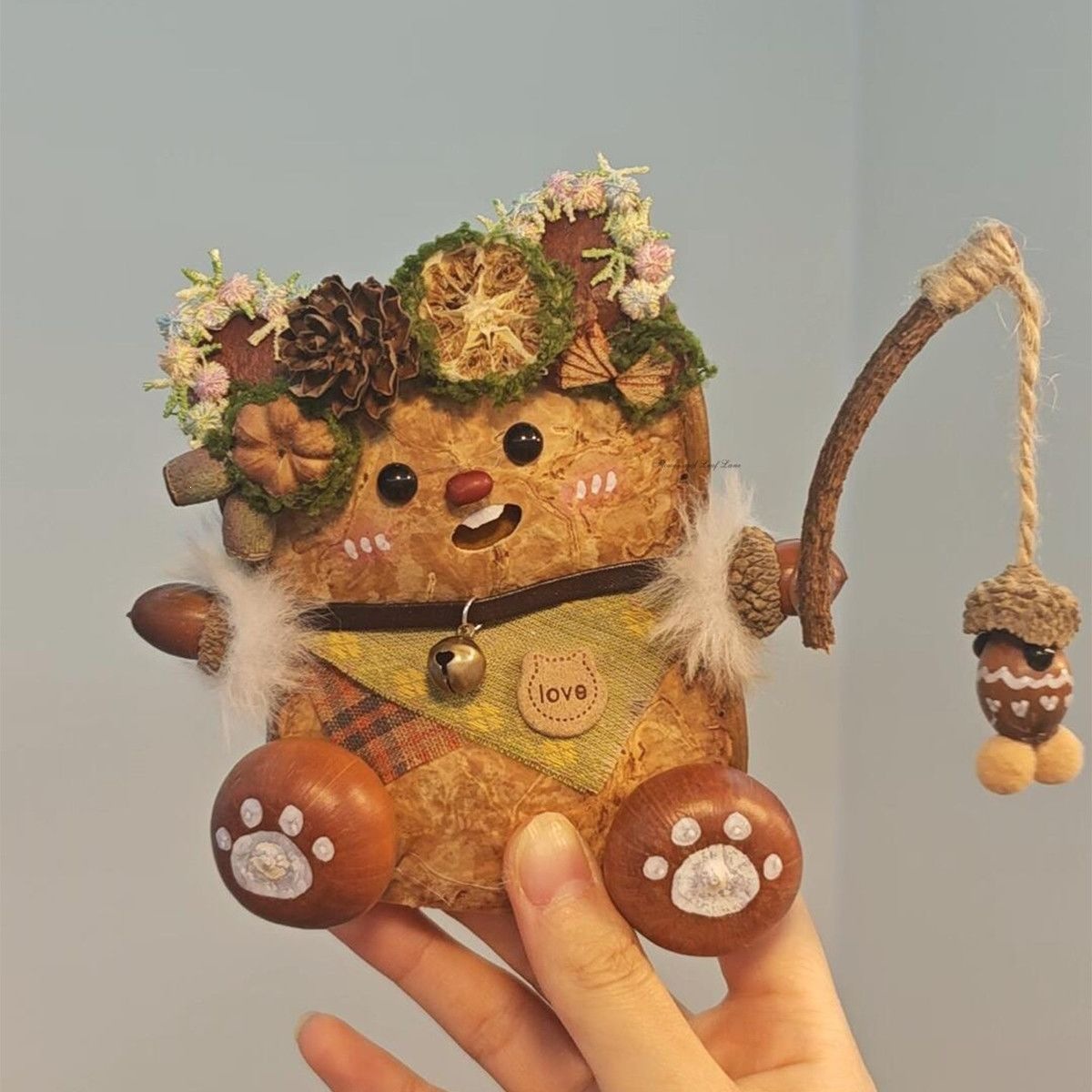 Cute Cartoon Pod Doll Shaker DIY Kit