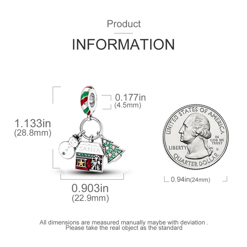 Christmas Tree DIY Bracelet Accessories