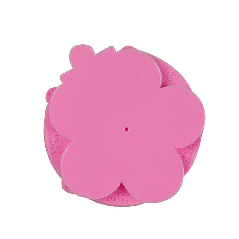 Title 4, Fondant Rose Flower Mould Making Rose Fondant M...