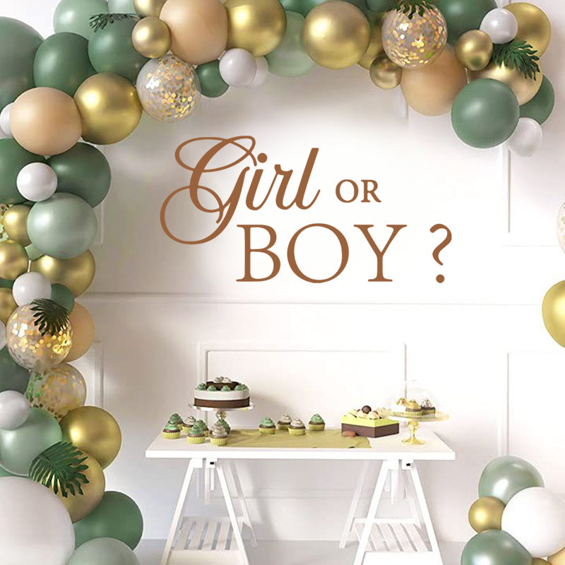 Modern Simple Gold Wall Sticker