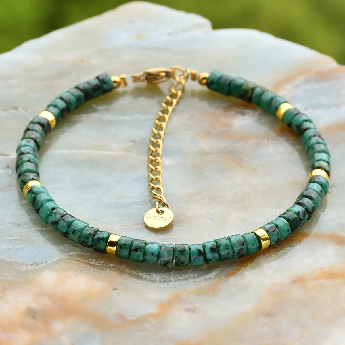 Natural Stone Beaded Bracelet For Women