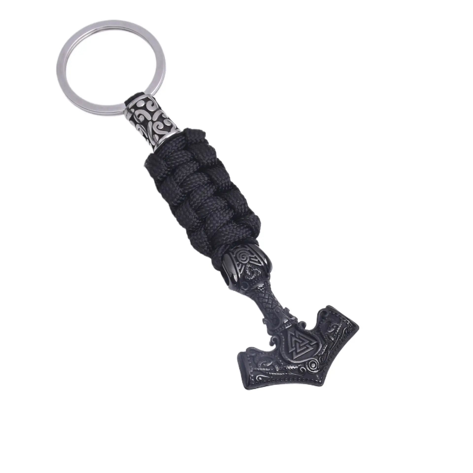 Viking Triangle Rune Impactor Keychain