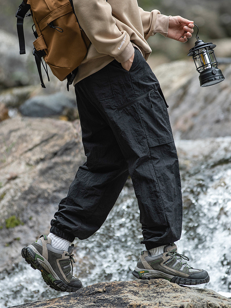 Buckle Waistband Design For Splash Proof Workwear Pants