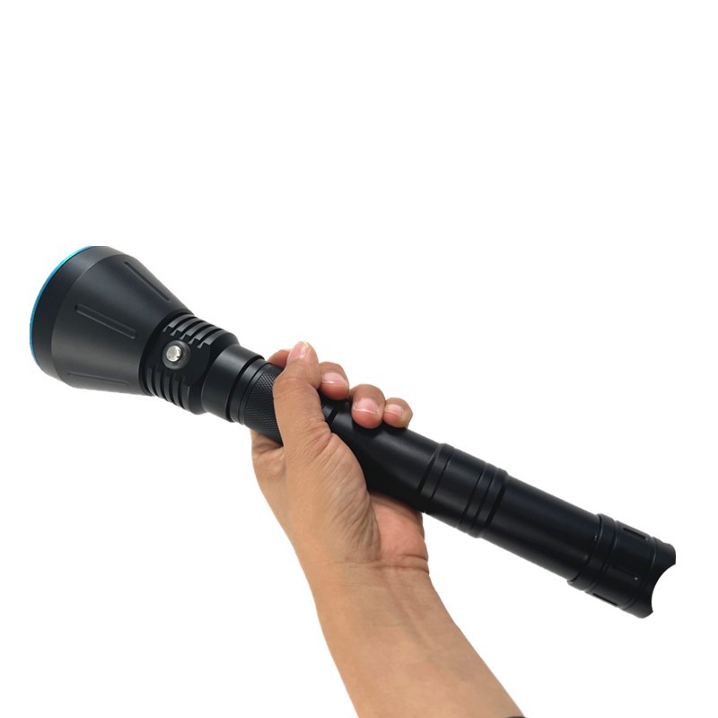 Lampe de poche de plongée haute puissance avec indicateur de niveau de batterie pour – Image 4