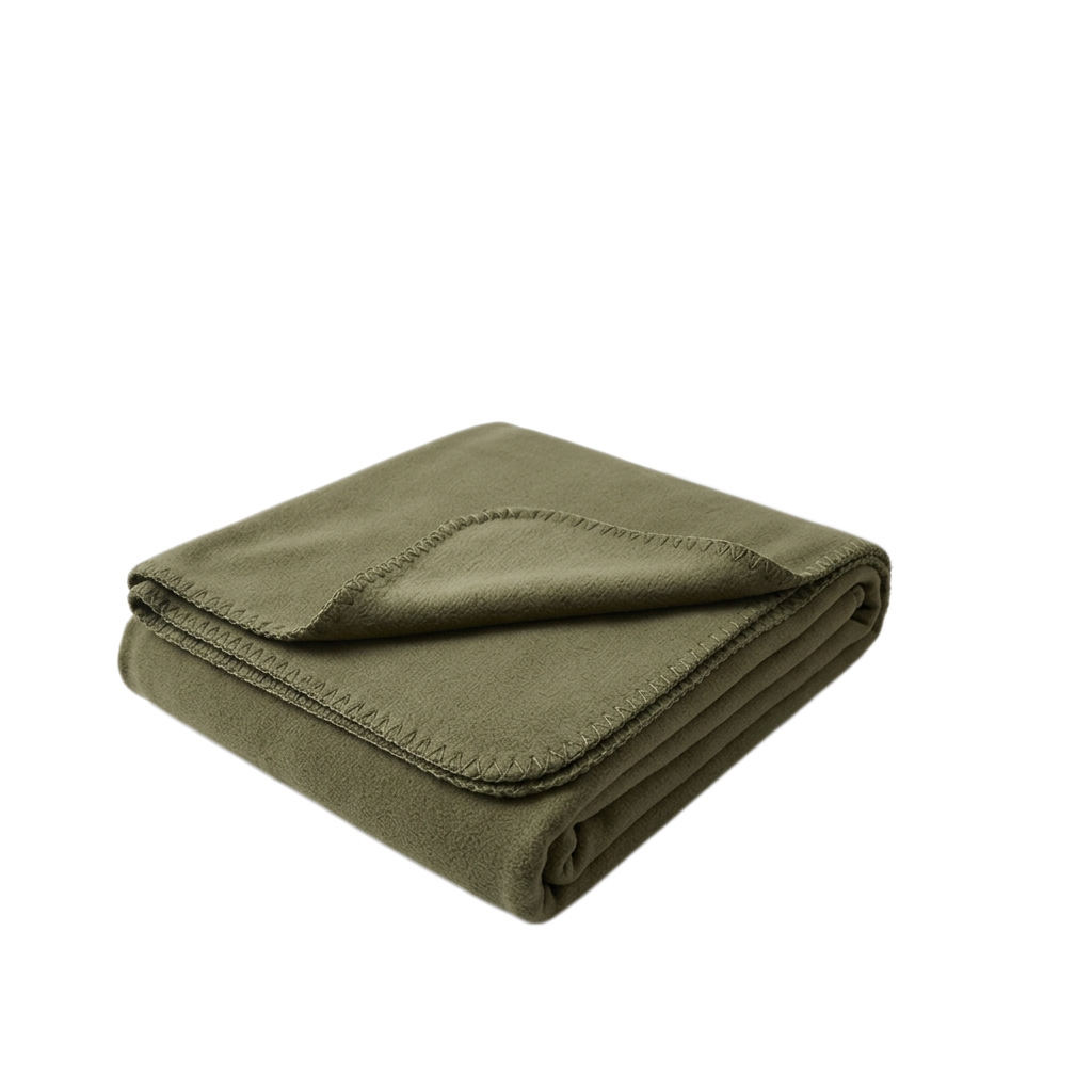 Household Fleece Double-Sided Outdoor Blanket