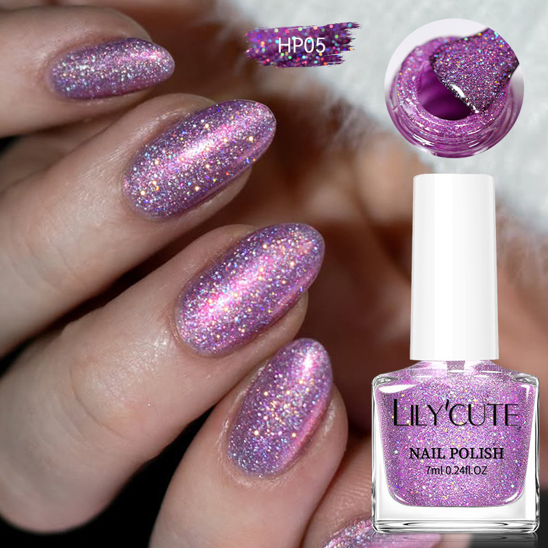 Quick-drying Water-based Laser Nail Polish 4