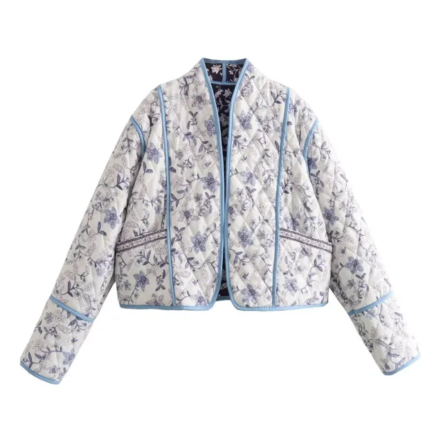 Autumn Women's Quilted Reversible Coat White - Shop at LoveMi