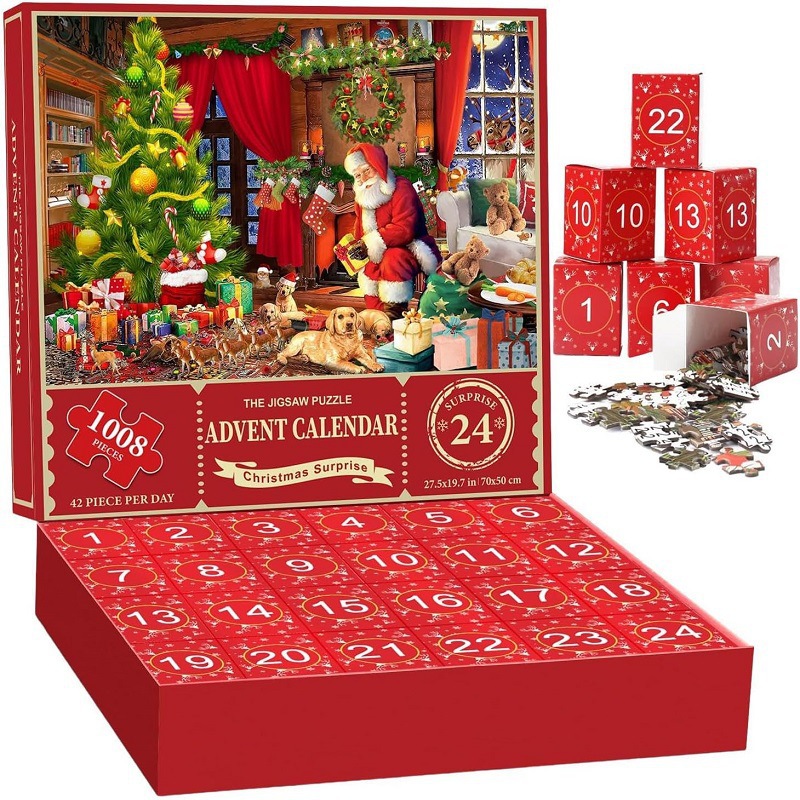 Title 8, Christmas Countdown Puzzle Blind Box