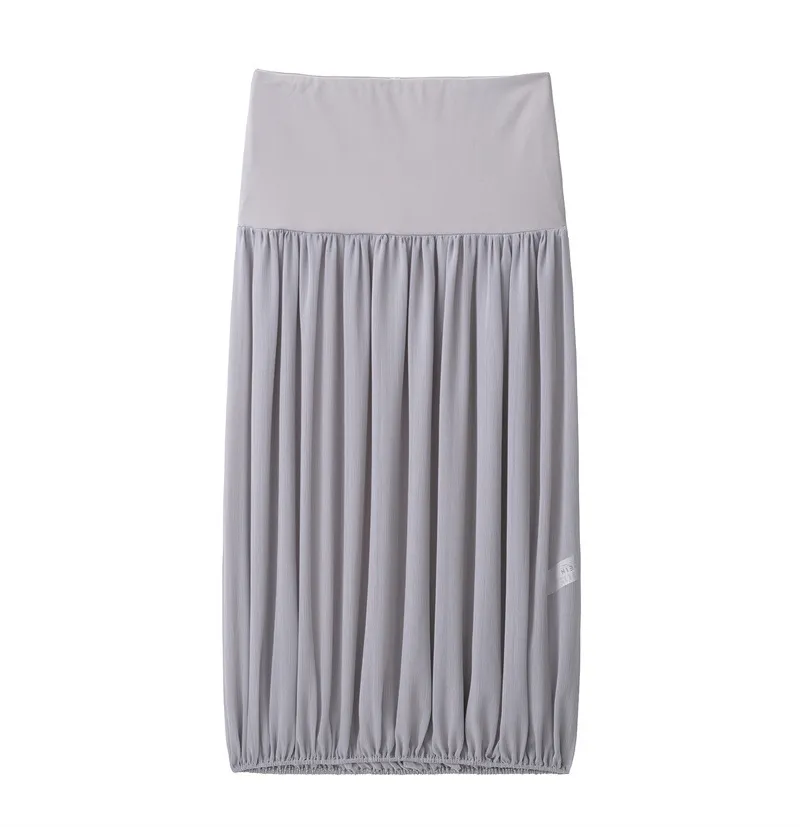 New Bowknot Decoration Tulle Jumpsuit 1223008 Balloon Version Midi Dress 1223009 Suit - Skirt-M