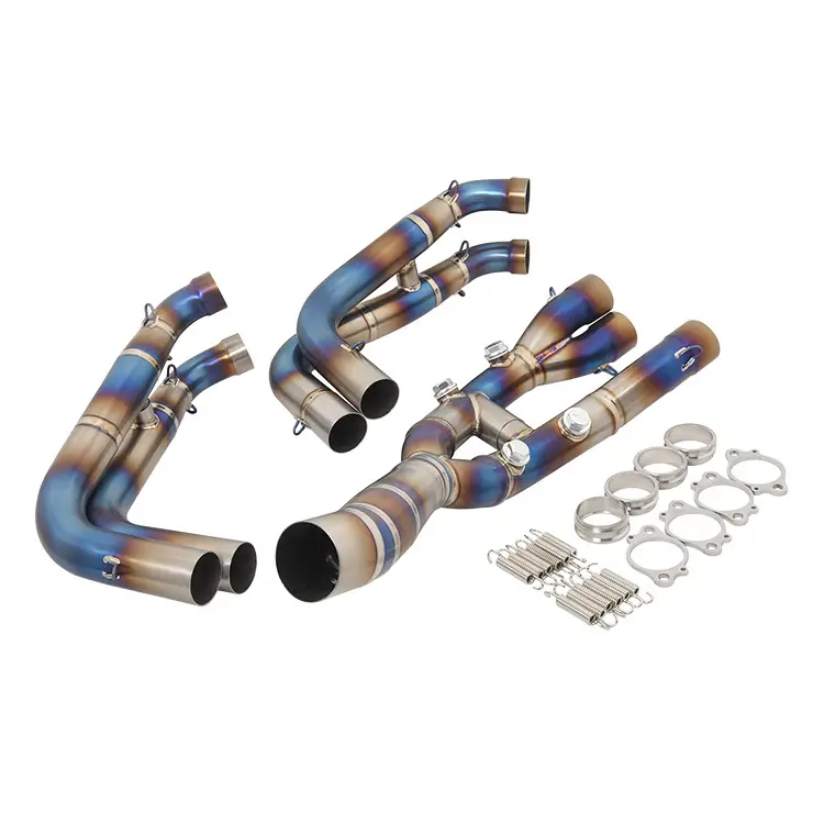 Torch Suitable For Motorcycle Sports Car S1000RR Titanium Alloy Front S1000R Modified Exhaust Pipe