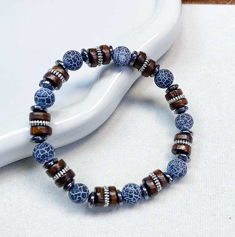 Natural Stone Bead Bracelet For Protection And Relief