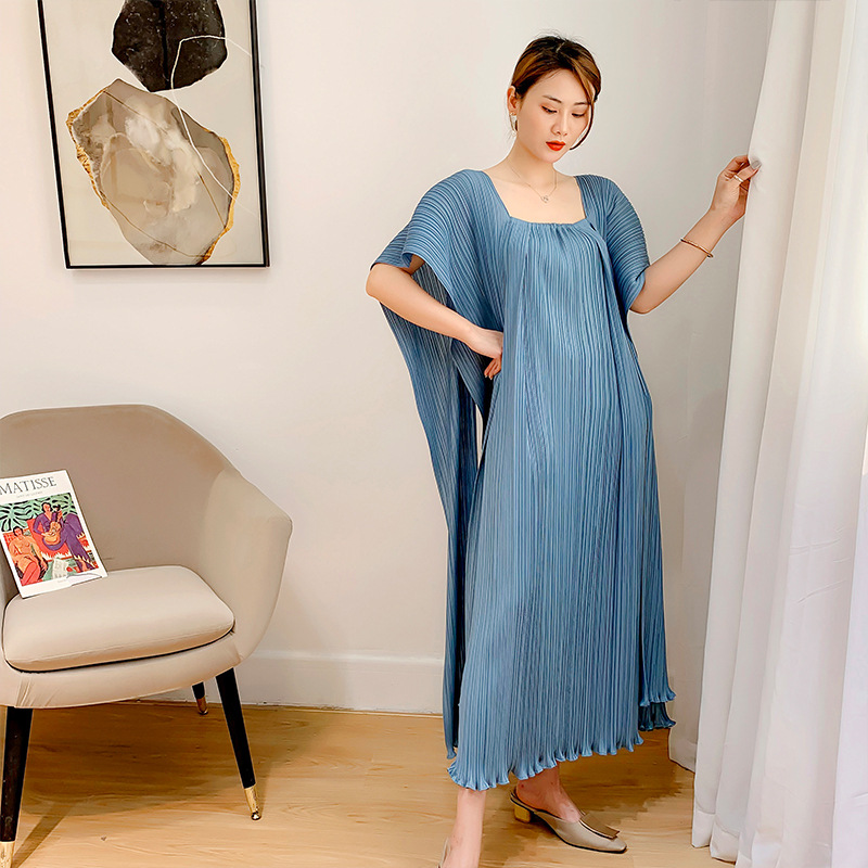 Women's Summer Pleated Swing Dress