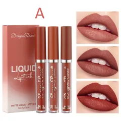 3 Pack Suit Lip Lacquer Velvet Matte Matte - Style A - View 1